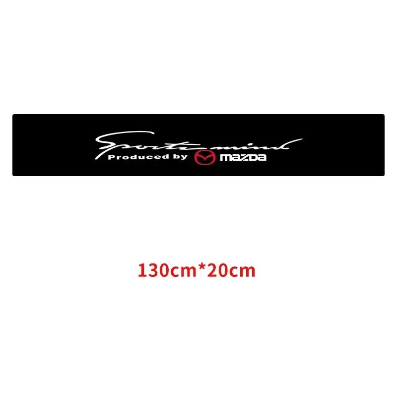 

1PCS Car Windshield Sticker Front Rear Styling Decal for Mazda ATENZA Axela 2 3 5 6 323 626 RX8 CX6 CX-5 CX4 MX3 MX5 M5 M6 MS