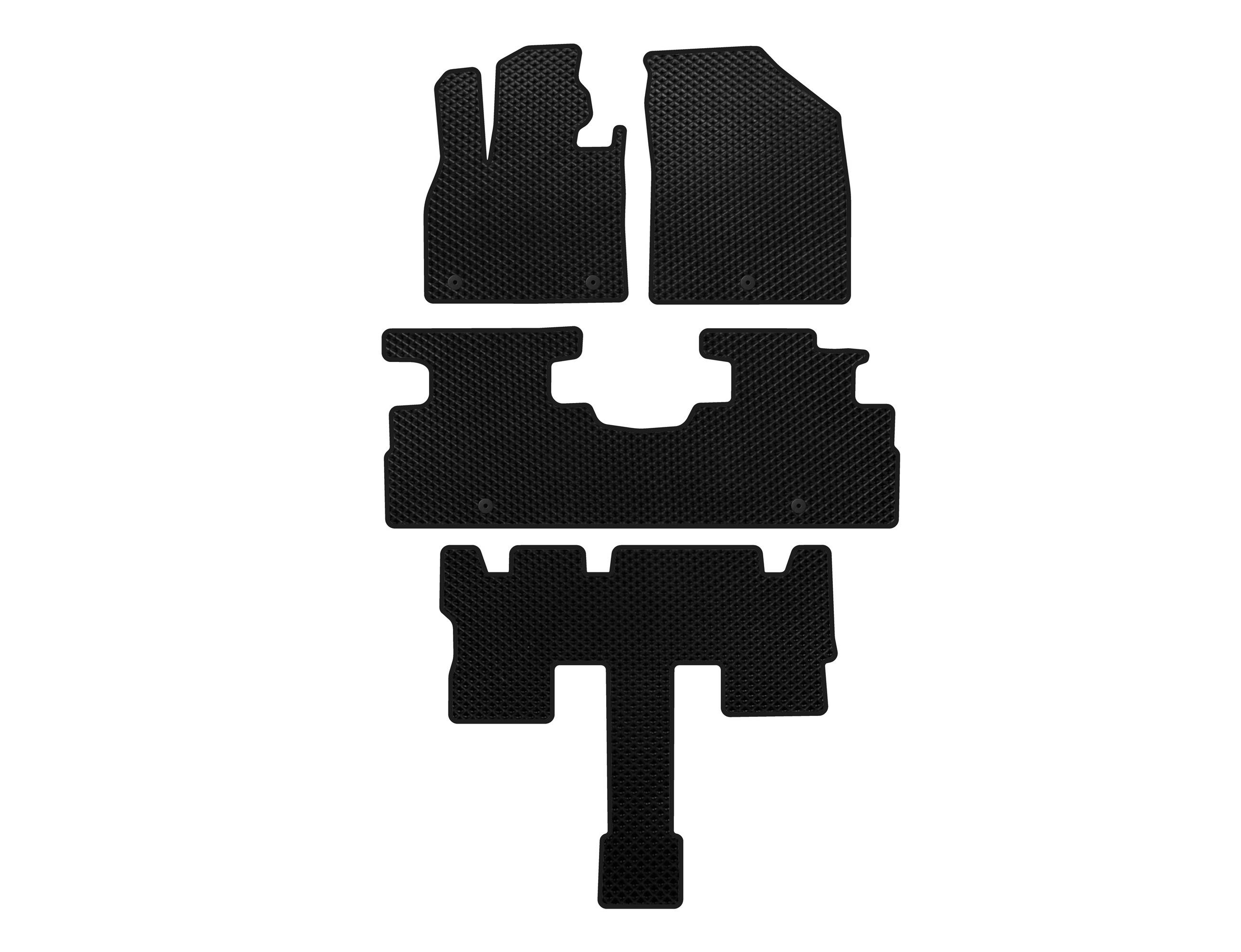 

EVA mats (3 rows, 7-seater, Black) for Hyundai Palisade