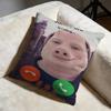 Hot JJohn Pork Is Callinging Cushion Cover Soft Decorative Pillow Case Suitable for Bedroom Sofa Car Travel Use