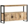 Armoire latérale 120x30x75 cm Bois de manguier solide