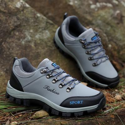 Scarpe Sportive da Uomo Taglia Grande Primavera/Autunno Antiscivolo Resistenti all'Usura da Esterno Stivali da Montagna da Uomo
