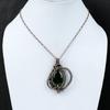 Australian Chrome Chalcedony Pendant Copper Wire Wrapped Gemstone Pendant Wire Wrapped Jewelry Handmade Pendant Copper Jewelry Gift For Her