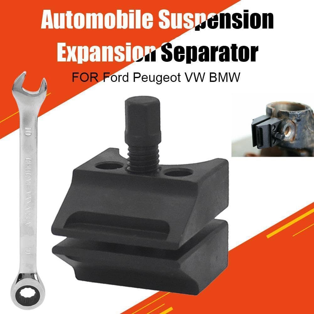 

Car Suspension Split Hub Steering Knuckle Spreader, Universal Car Suspension Strut Split Spreader Hub Spreader Tool Strut Removal Tool for Most Strut Spreader