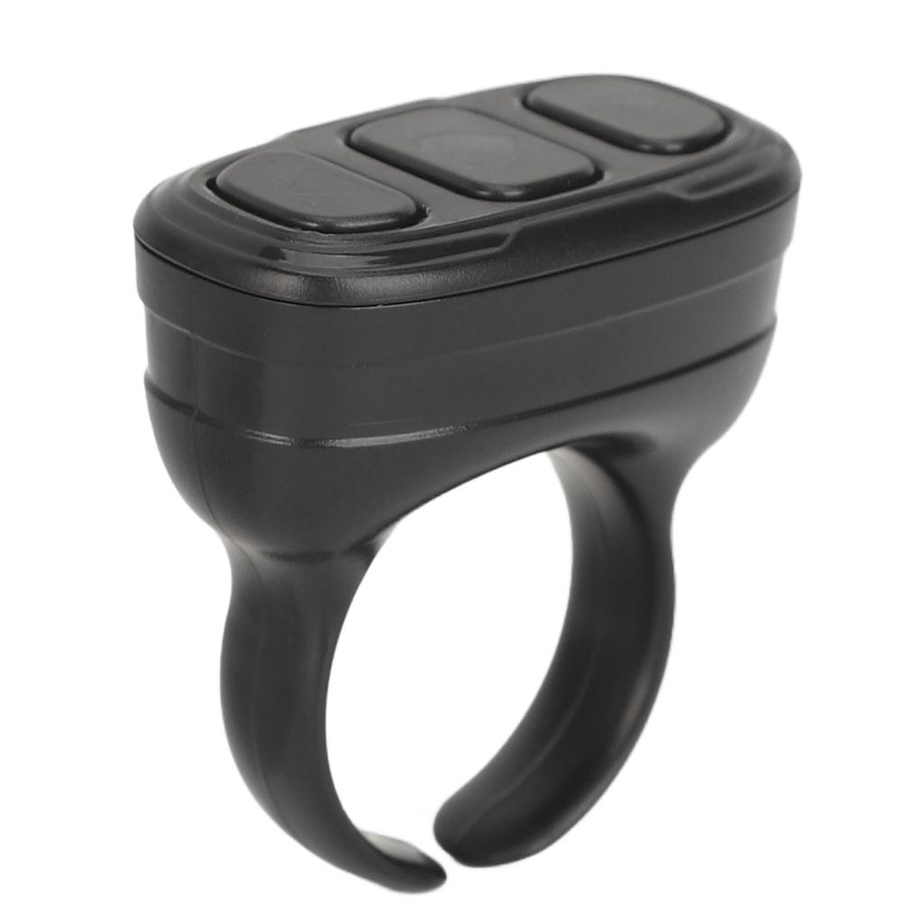 Bluetooth Remote Control Page APP Turner Video Recording Selfie Button USB Rechargeable Wireless Scrolling Ring Clicker