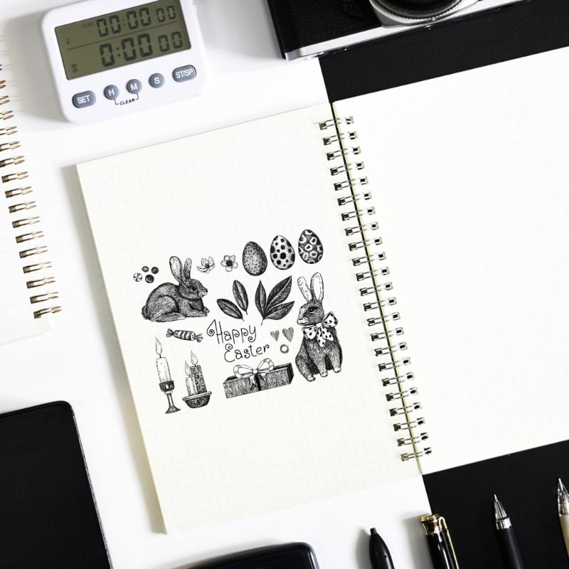 Animal Clear Silicone Stamp for DIY Invitation Card Scrapbooking Paper Craft Rubber Stamp Handmade Journaling Supplies