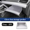 For BYD Atto 2 Car Glove Box Storage Bag Pocket Protective Pad Leather Anti Kick Pad Protection Sticker Interior Stowing Tidying