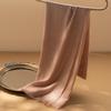 Women's 100% Pure Cashmere Herringbone Scarf with Tassels - Solid Color, Fine Spun, Water-Soluble, New Spring/Autumn Style.