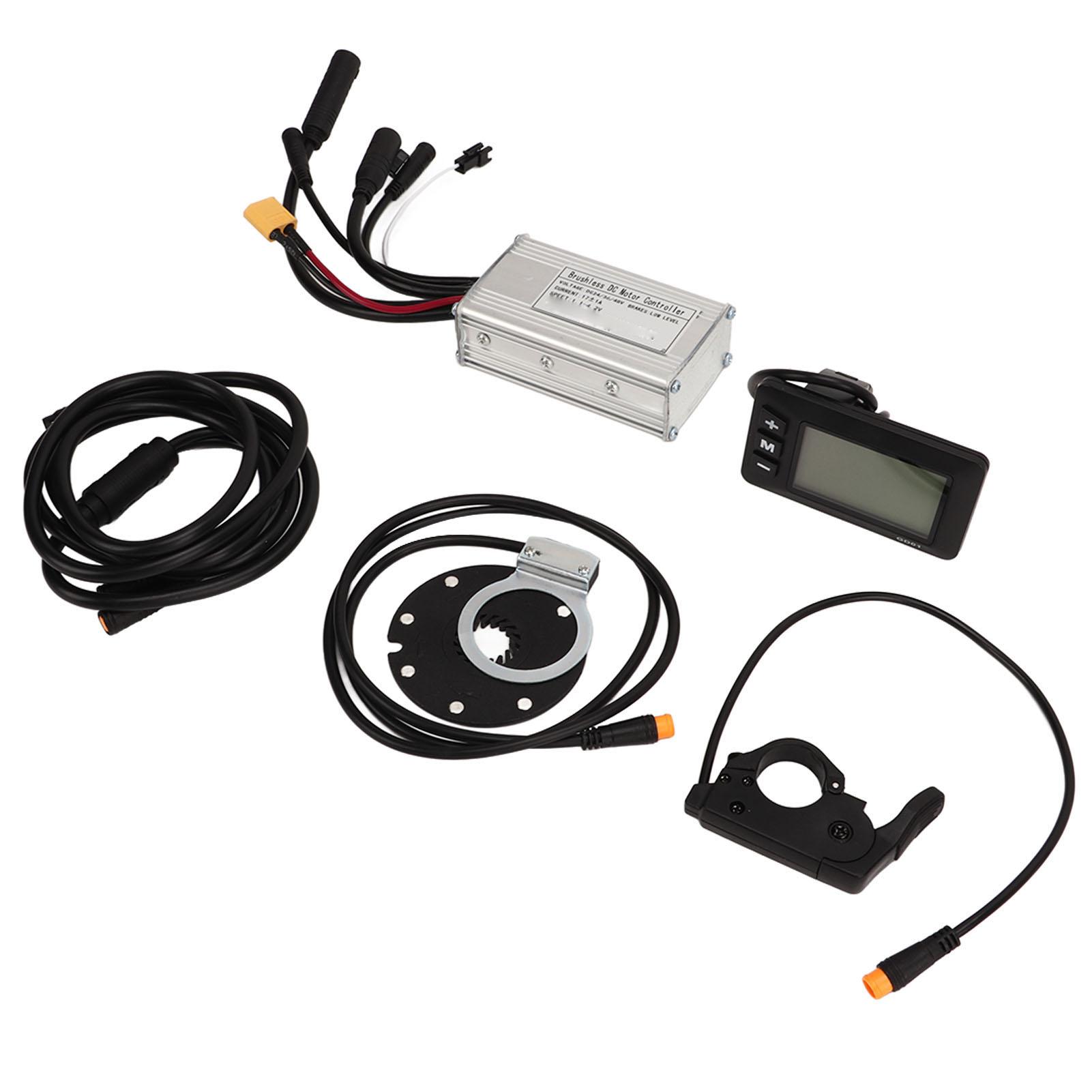 

17A 3-режимный контроллер синусоидальной волны GD01 Панельный триггерный переключатель велосипедный литиевый преобразователь контроллер