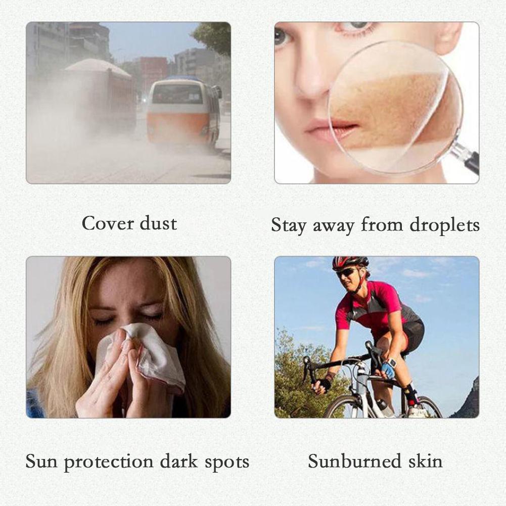 1 Pc Sun Protection Mask Outdoor Cycling Sun Protection Hats Caps UV Protection Face Cover Sunscreen Veil Face With Brim Summer