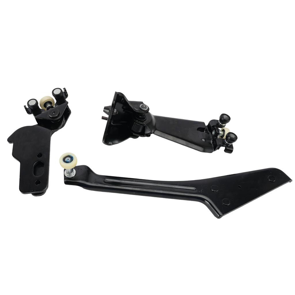 Left Sliding Door Roller Bottom Middle Upper Set For Ford Transit Connect