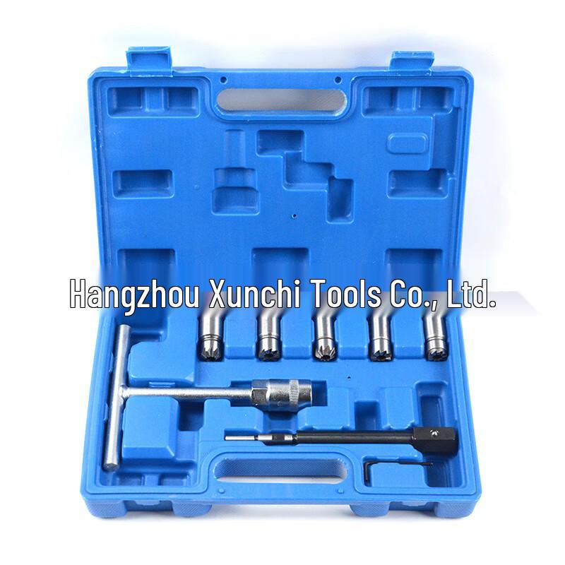 

8-Piece Diesel Injector Seat Repair Kit CN plug (adapter included)