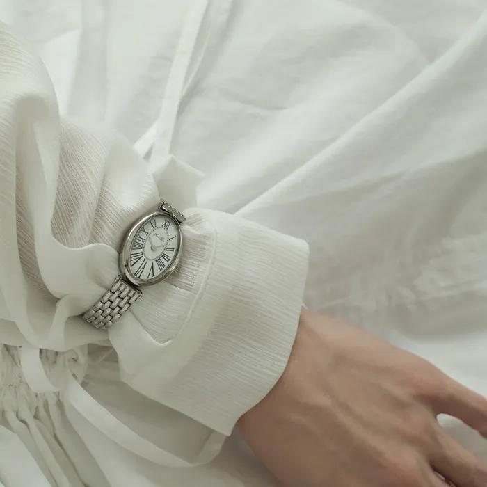 [15th Reorder] Dome-Silver/White (Beads)