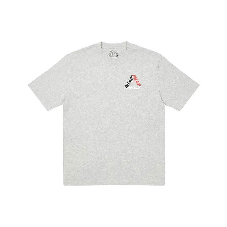 Palace P-3-K-9 Graphic Logo T-Shirt Unisex Tops Grey-Marl P22TS169