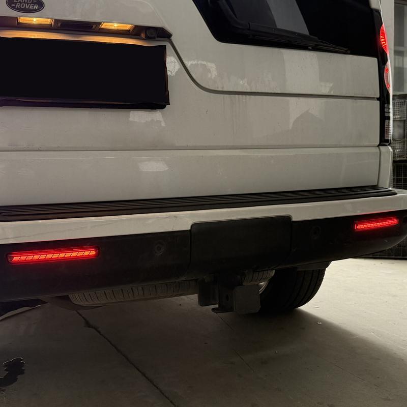For Land Rover Discovery 3 LR3 / Discovery 4 LR4 2004-2016 Car Rear Bumper LED Turn Signal Dynamic Sequential Blinker Indicator