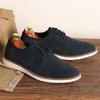 7217 Casual Shoes Lace-up Casual Shoes British Retro Leather Shoes Men's Low-top Board Shoes