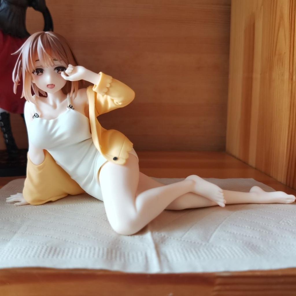 9.5CM Height Game Atelier Ryza: Sleepwear Lyza Waking Up Figurine Model