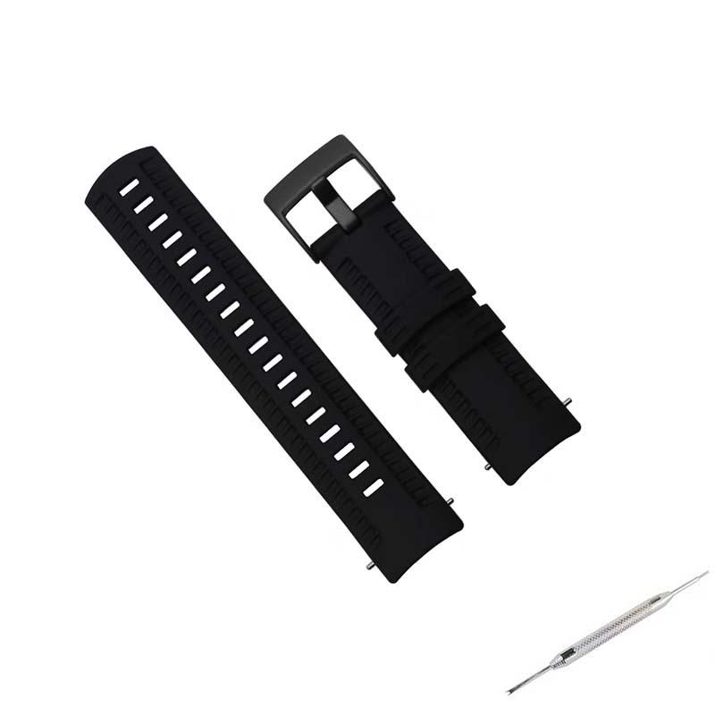 Wasserdichtes Silikon-Uhrenarmband mit Reifenprofil - Unisex-Armband für Outdoor-Sport