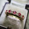Huitan Colored Cubic Zirconia Women Rings for Wedding Party Luxury Gold Color Bright Female Rings Party Trendy Jewelry Drop Ship
