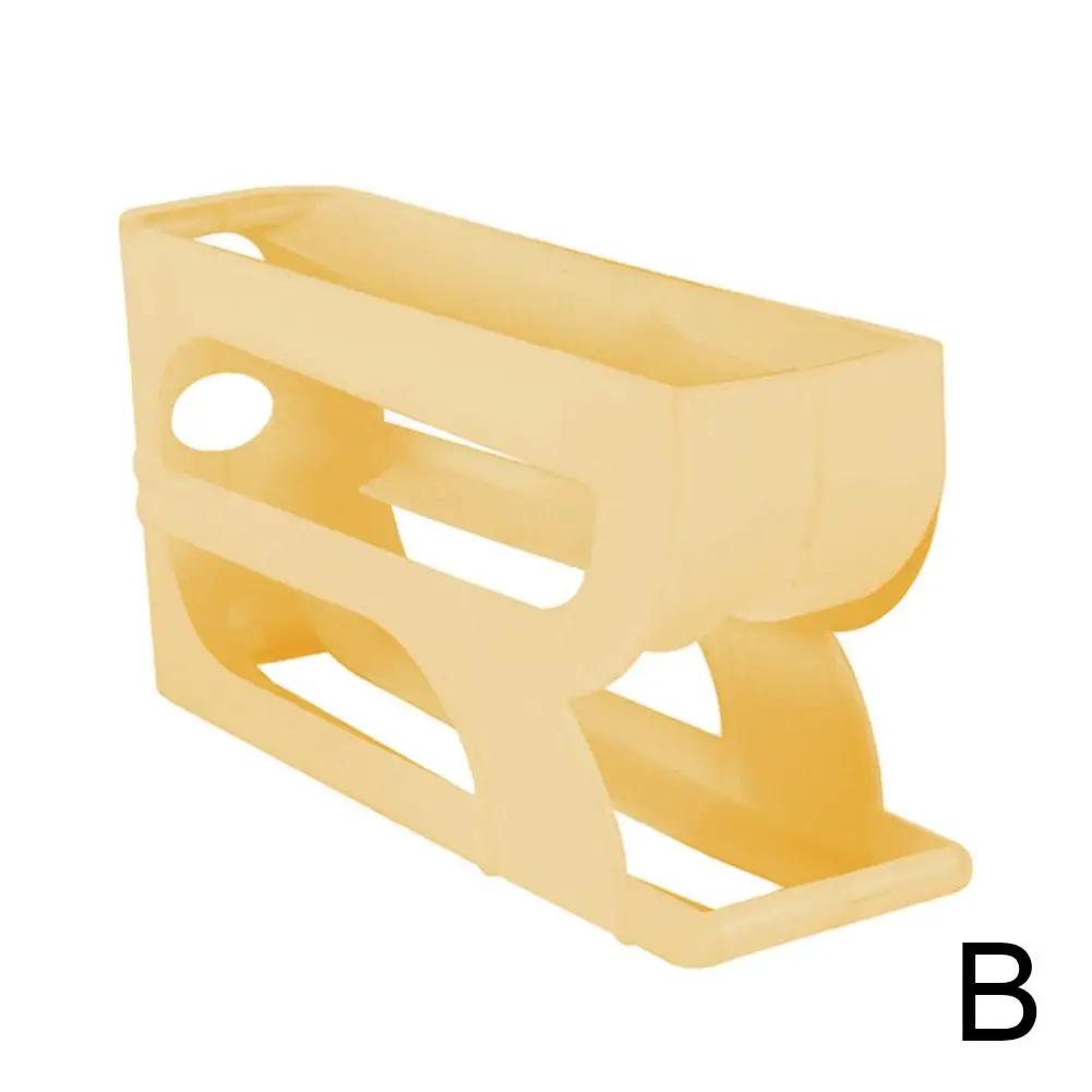 

New Refrigerator Automatic Rolling Slide Type Egg Storage Boxes Egg Tray Fresh Keeping Boxes Refrigerator Side Door Kitchen Tool