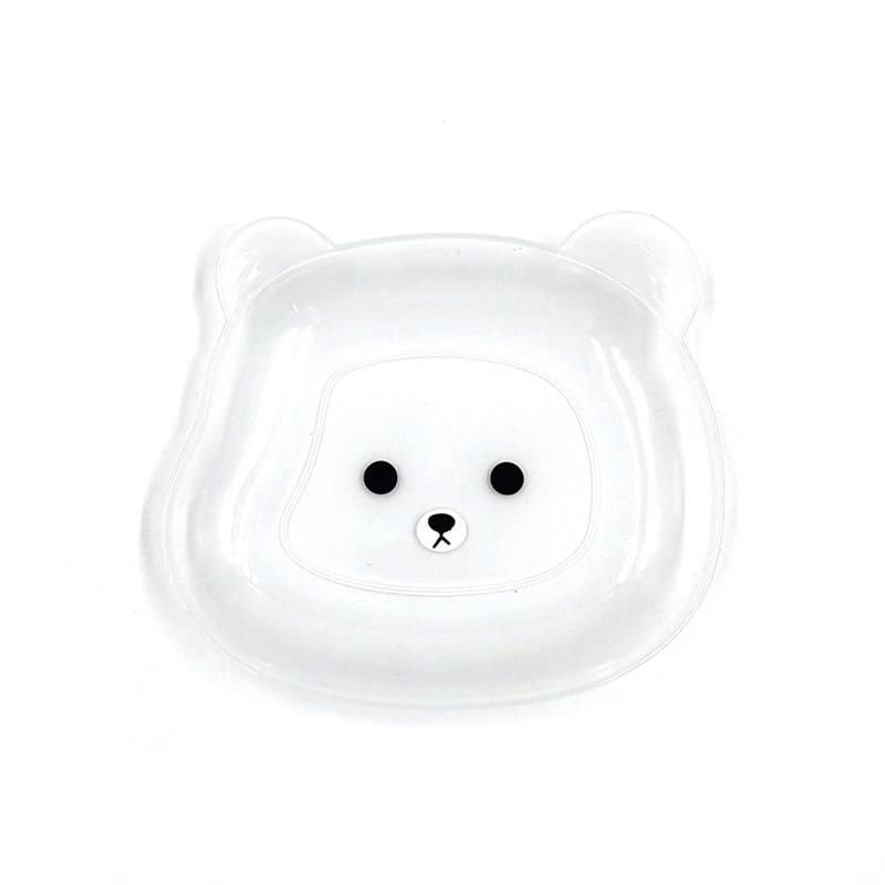 

Блюдо для плевания костями для взрослых Фруктовое блюдо Домашнее блюдо для плевания костями Мусорное блюдо Блюдо для плевания костями Сухофруктовое блюдо Блюдо для плевания костями Bear/10pcs прозрачный