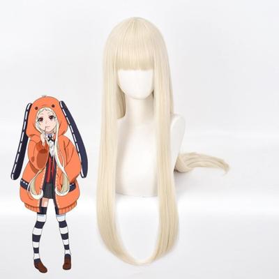 Anime Kakegurui Compulsive Gambler 2 Cosplay Wig Yomoduki Runa  Heat Resistant Synthetic Hair Wigs