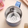 Coffee Mug 460ml 304 Stainless Steel Liner Leakproof Elegant Portable Mug for Outdoor Activities