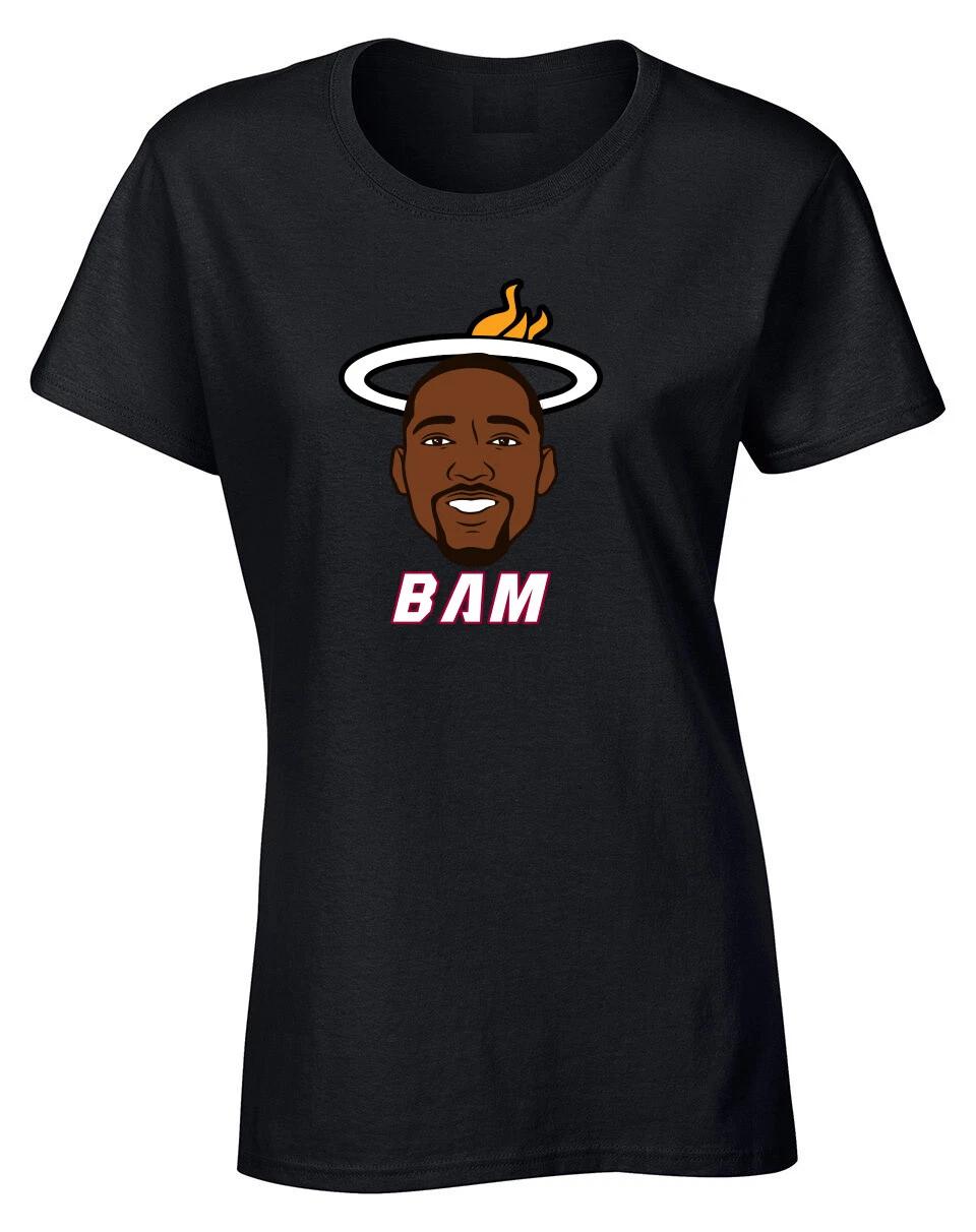 Bam Adebayo Miami Heat Logo Women s T-Shirt S