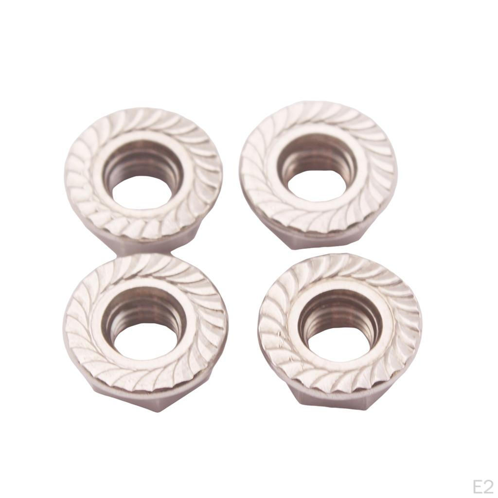 304 M8X1.25 & Flange Nuts for T25 T28 Turbo Exhaust System