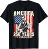 Camiseta del 4 de Julio Abraham Lincoln Tocando la Guitarra 250 Aniversario