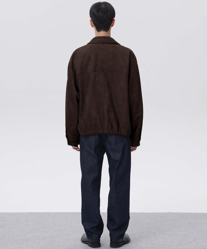 Plac Western Suede Jacket Brown