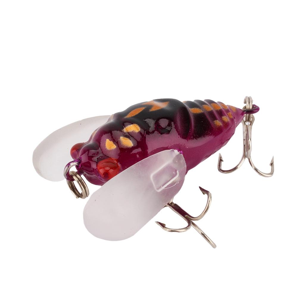 New Fishing Tackle Lure Snakehead Bass Killer Insect Cicada Freshwater Bait
