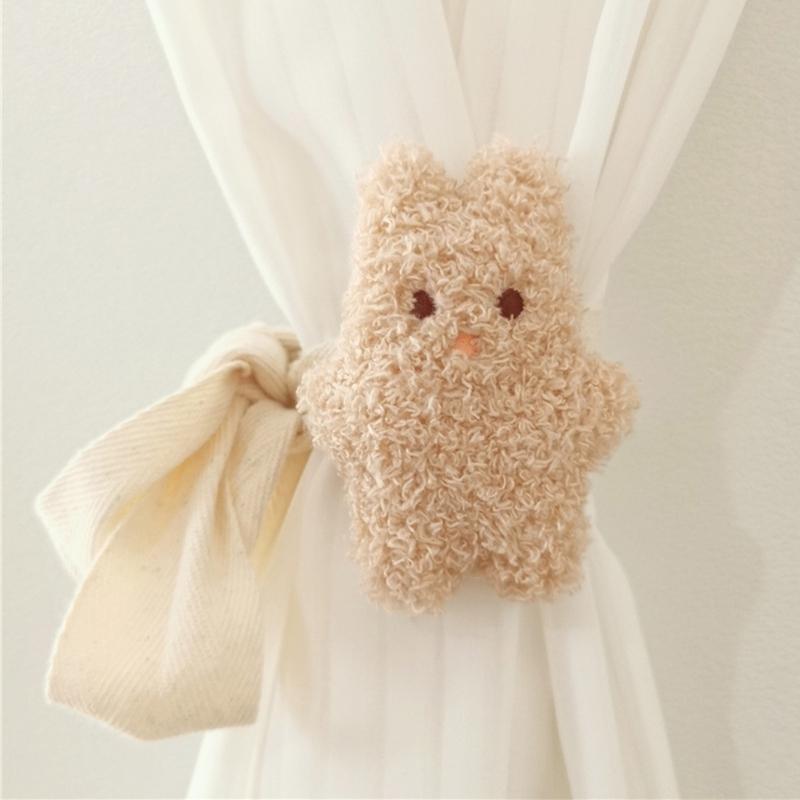 Curtain Tiebacks Curtain Holdbacks Curtain Ties with Cartoon Dolls Bedroom Curtain Tiebacks Curtain Rope Tiebacks