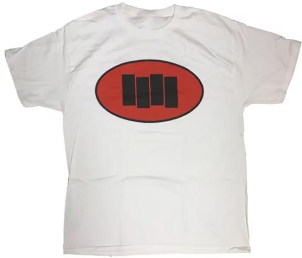 Black Flag Oval Bars Shirt Fully Licensed Punk Rock Unisex T-Shirt XXXL