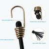 10Pcs Elastic Bungee Cords Packaging Belt Straps With Hook Luggage Rope