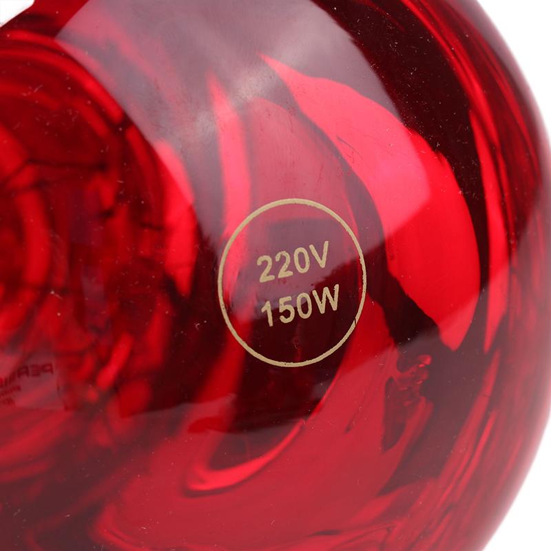 60W/100W/150W Multi Functional Near Infrared Red Heat Lamp Bulb Fit Standard E27 Socket Relieve Pain Optimal Therapy For Body