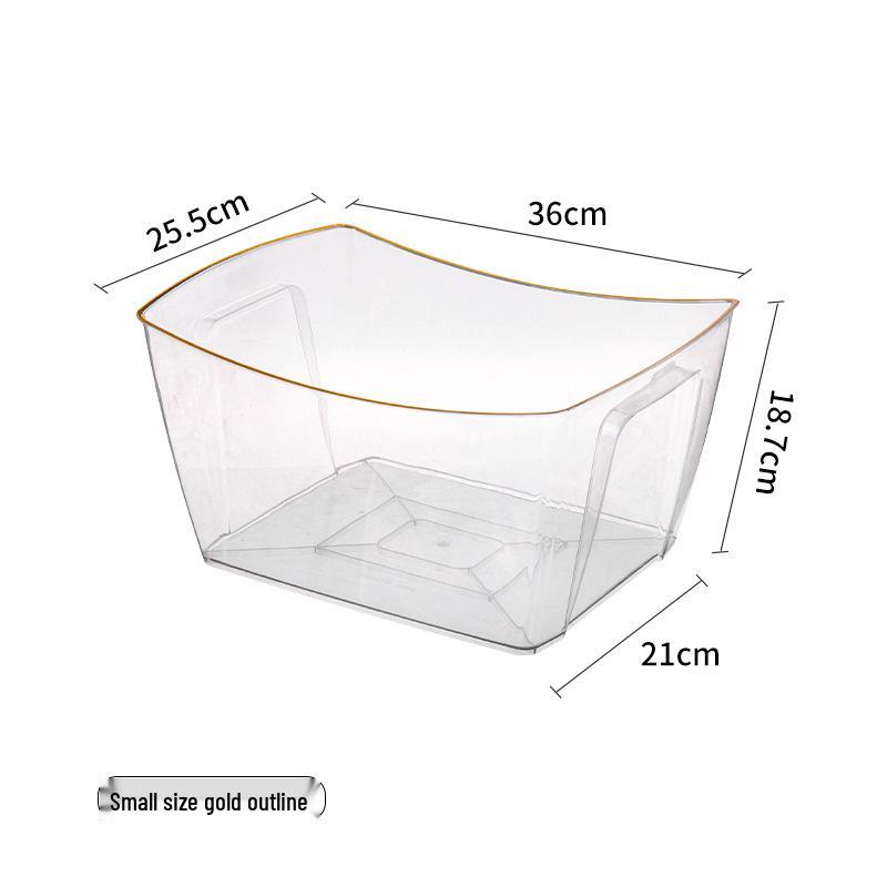 Ice Bucket Bar: Red Wine & Beer Multi-purpose Storage for Fruits, Vegetables, and Camping.