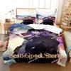 Unnamed Memory Bedding Set Single Twin Full Queen King Size Bed Set Adult Kid Bedroom Duvetcover Sets 3D Anime Bed Sheet Set