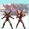 Collectible Shf Avengers Endgame Iron Man Action Figure 16cm Articulated Model