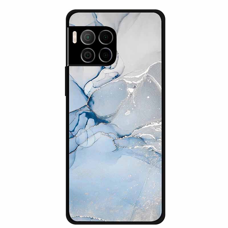 For T-Mobile REVVL 7 Pro Case Revvl7 Pro Luxury Soft Silicone Phone Case for T Phone 2 Pro 5G Gradient Color Marble Funda Bumper