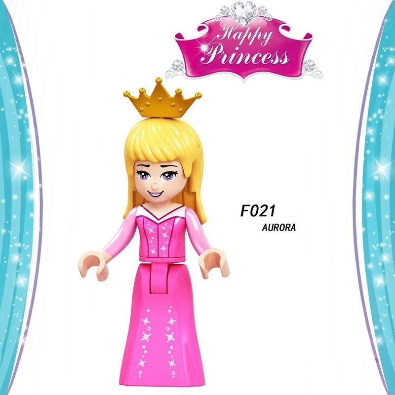 2 IN 1 SLUBAN Girl Royal Carriage Wagon Model Building Blocks Enlighten Action Figure Toys For Children