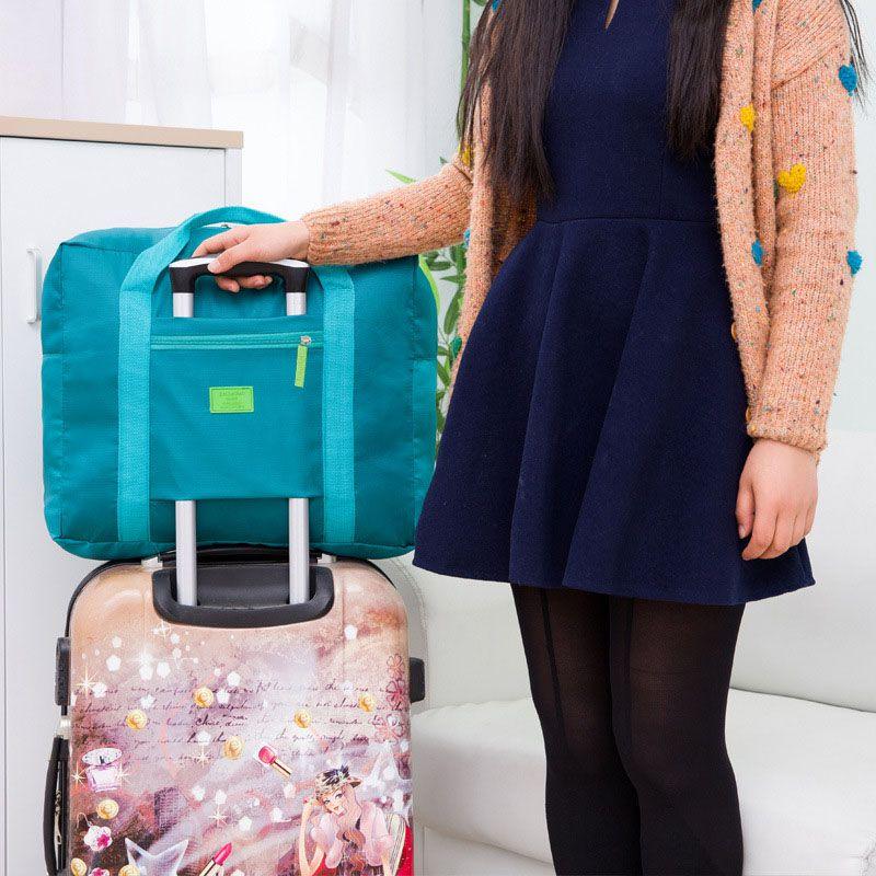 Stilvolle Große Faltbare Reiseaufbewahrung Gepäck Handgepäck Organizer Hand-Schultertaschen Perfekt Für Jede Reise