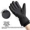 Winter Motorcycle Gloves Thermal Fleece Lined Cycling Men's Women's Gloves Cold-proof Ski Outdoor Non Slip Touch Gloves Warmth