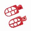2pcs Motorcycle Dirt Bike Aluminum Rider Passenger Footrest Pegs Footstools Floorboards
