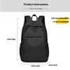 A 14 Inch Casual Trendy Backpack Large Capacity Male And Female College Students Computer Backpack Schoolbag Fashion Travel Bag