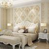 European Wallpaper Bedroom Headboard Background Warm Wall Paper Self-adhesive Wallpaper Simple Design