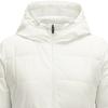 Skechers Lightweight Water-Resistant Hooded Down Jacket Women Outerwear Cotton-Candy-White P424W130-0074