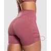 Gymshark Legacy Logo Tight Shorts Washed Berry Pink B7a4g Kcps
