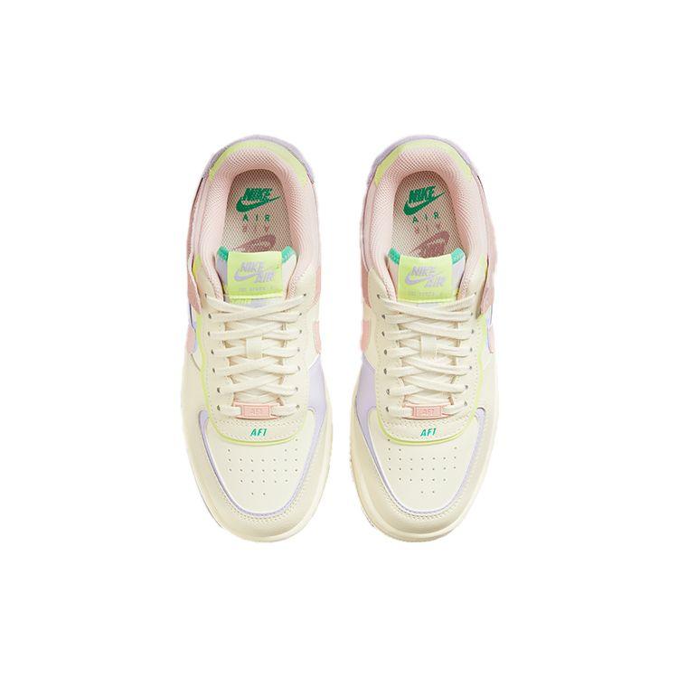Nike Air Force 1 Shadow Cashmere Women Sneakers Cream Pure-Violet Pink-Oxford CI0919-700
