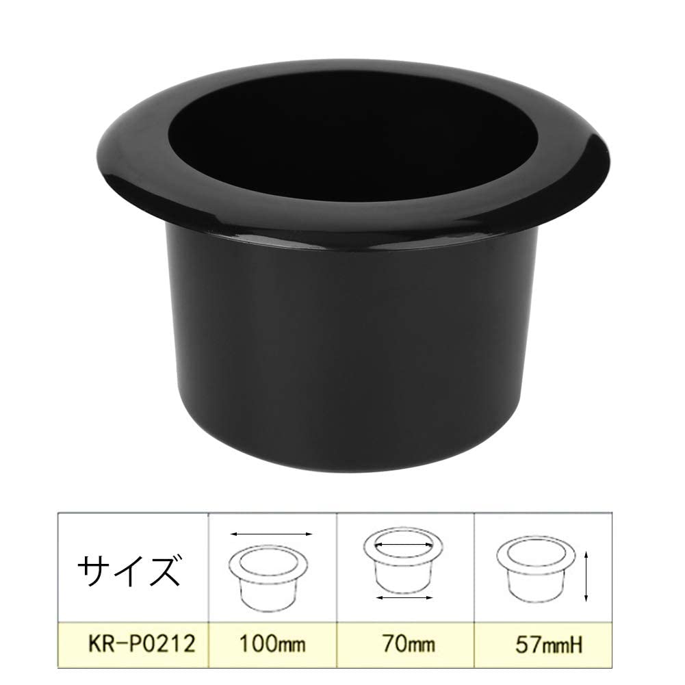 DOACT 4 Pcs Drink Holder Cup Holder for Marine Boat Car Truck Camper RV