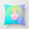 Home Decor Pink Tropical Leaves Pillowcase Bedroom Sofa Cushion Cover Geometric